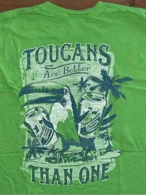 Rainforest Cafe Dallas, TX 'Toucans Are Better Than One' Graphic T-Shirt